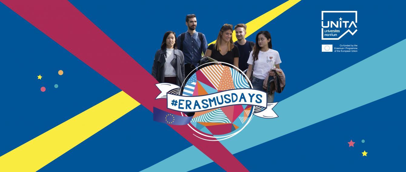 Erasmus & UNITA Day <br/>
13 ottobre 2022 - Aula Magna Cavallerizza Reale